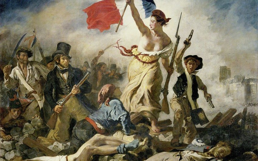 Autre - Eugene Delacroix - La liberte guidant le peuple