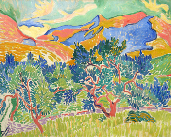 Autres - Andre Derain - Mountains at Collioure
