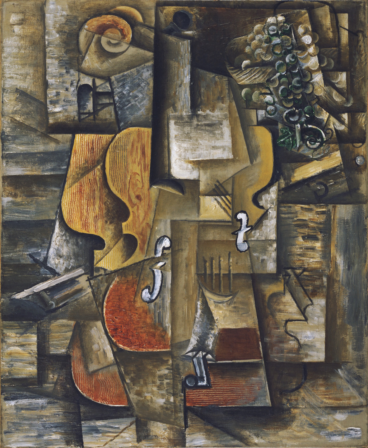 Cubisme - Pablo Picasso - Violon et raisins